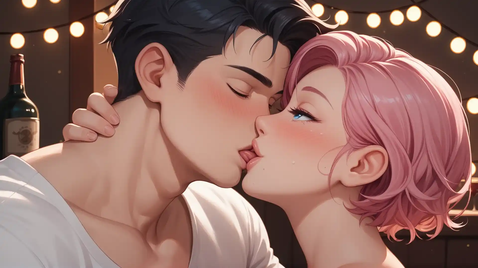 Afterparty Nights — visual novel érotique sur les relations modernes
